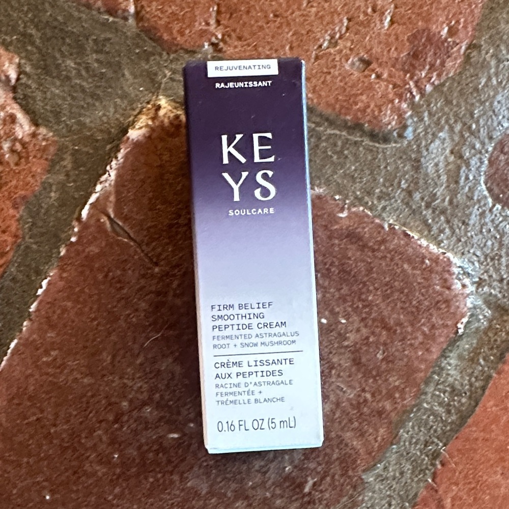 NWT Keys Soulcare Smoothing Peptide Cream 16oz